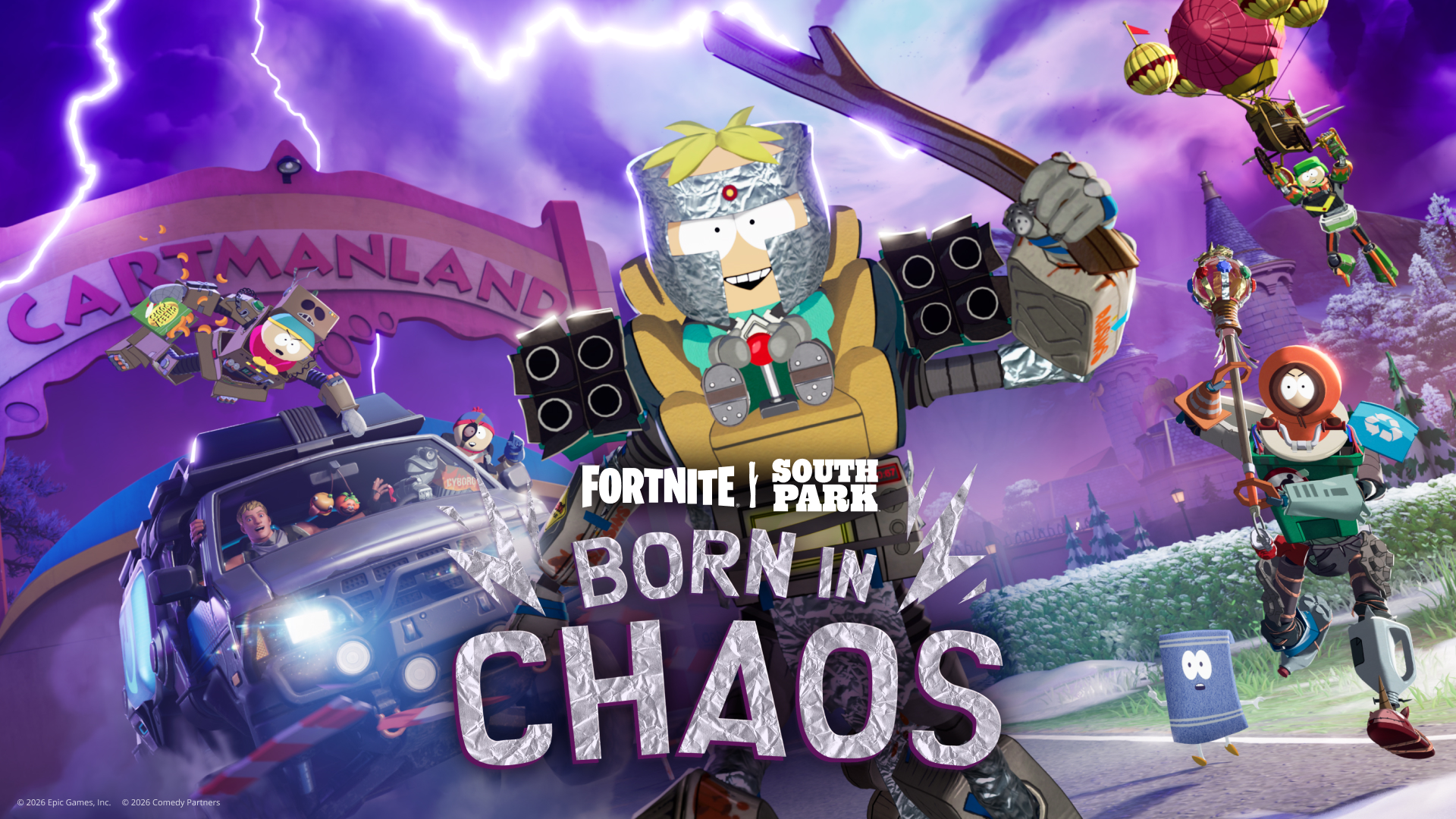 ‘South Park’ Enters the Fortnite Universe With ‘Born in Chaos’
