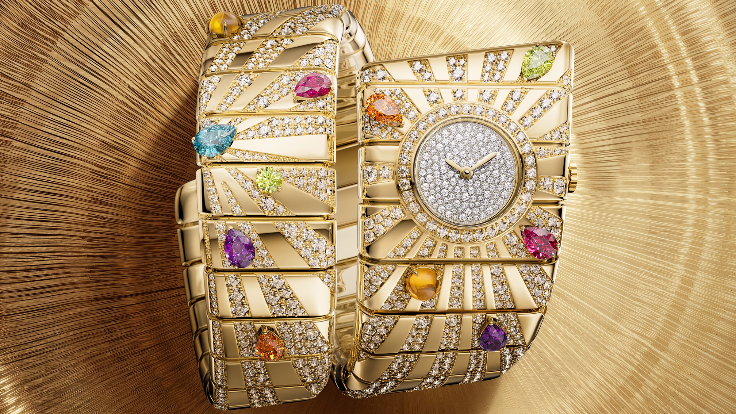Bulgari Doubles Down On Bling With New High-Jewelry Timepieces At LVMH Watch Week