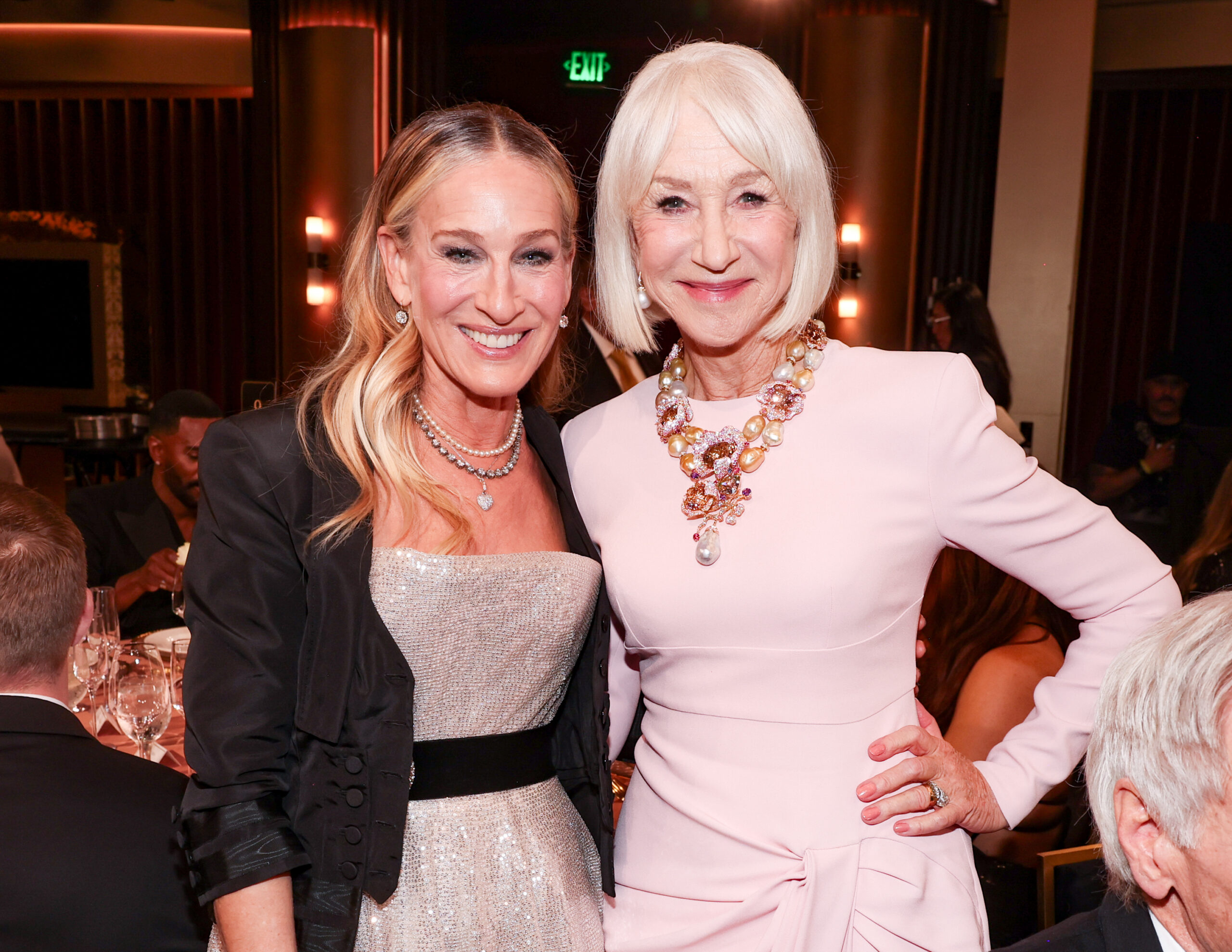 Sarah Jessica Parker Reflects on 25 Years of Carrie Bradshaw as Helen Mirren Pays Tribute to the Actresses That Inspire Her at Golden Eve Ceremony