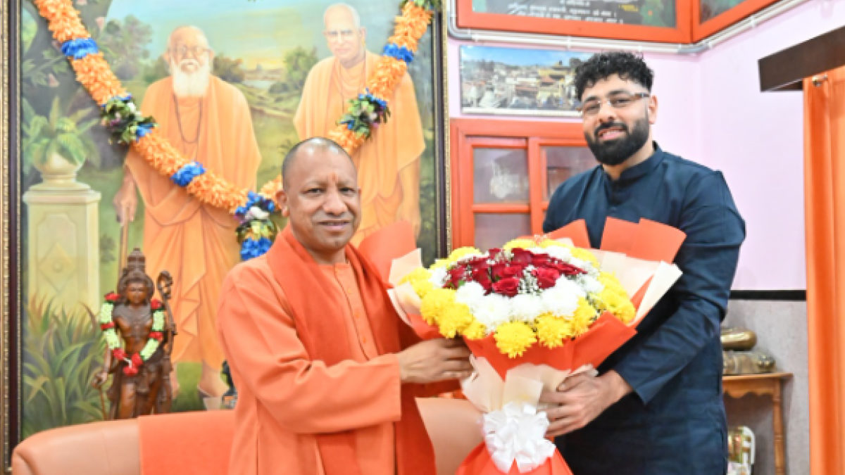 Badshah Meets CM Yogi — Rap Star Calls the Encounter ‘Strangely Peaceful’, Photos Go Viral!