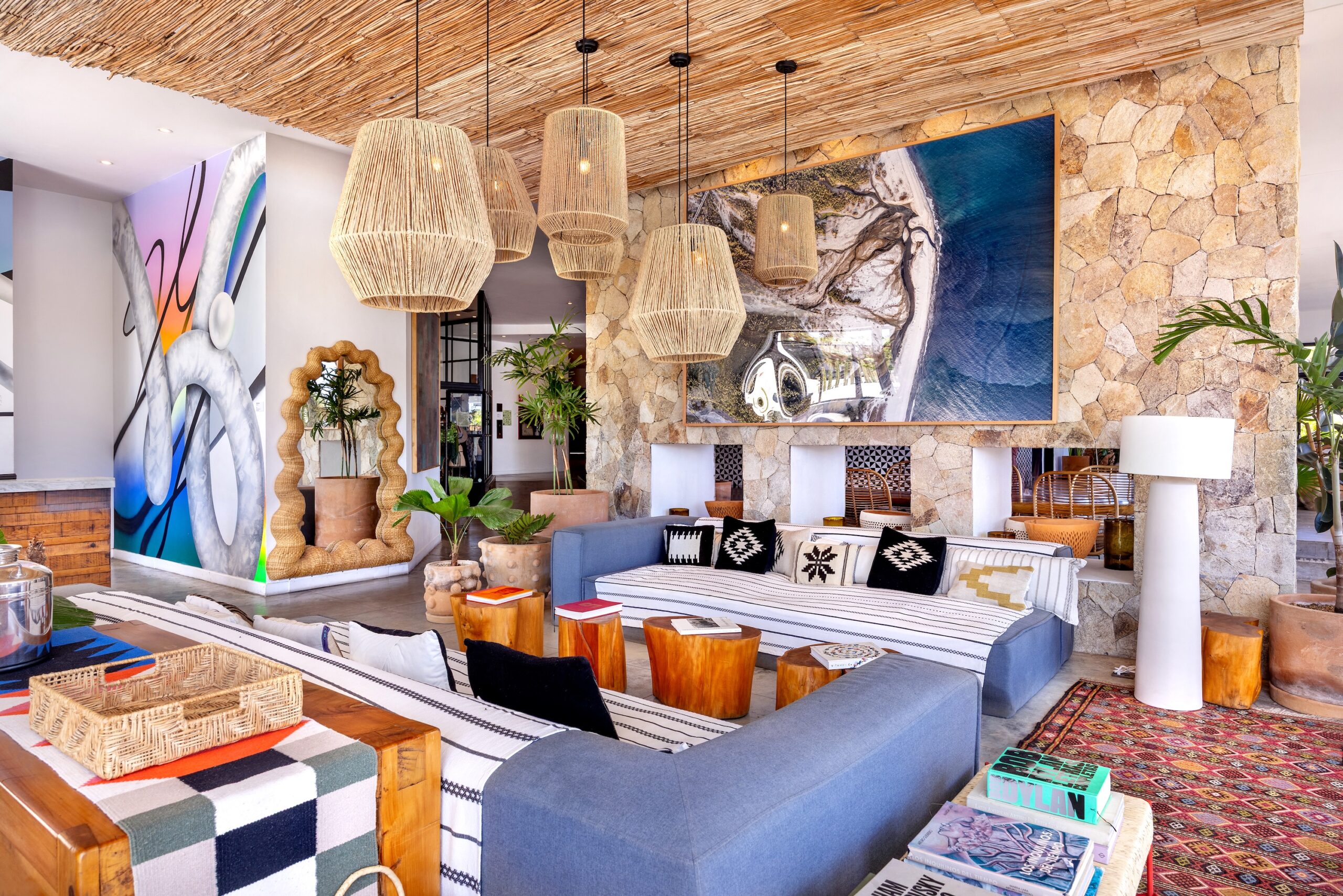 Cabo’s Clubbiest Beach Hotel Is An Epic Ode To Hunter S. Thompson & Burning Man