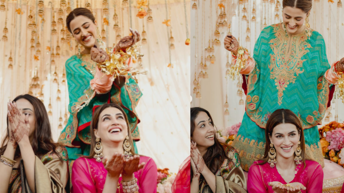 Kriti Sanon Overjoyed as Sister Nupur Sanon’s Kaleera Falls On Her