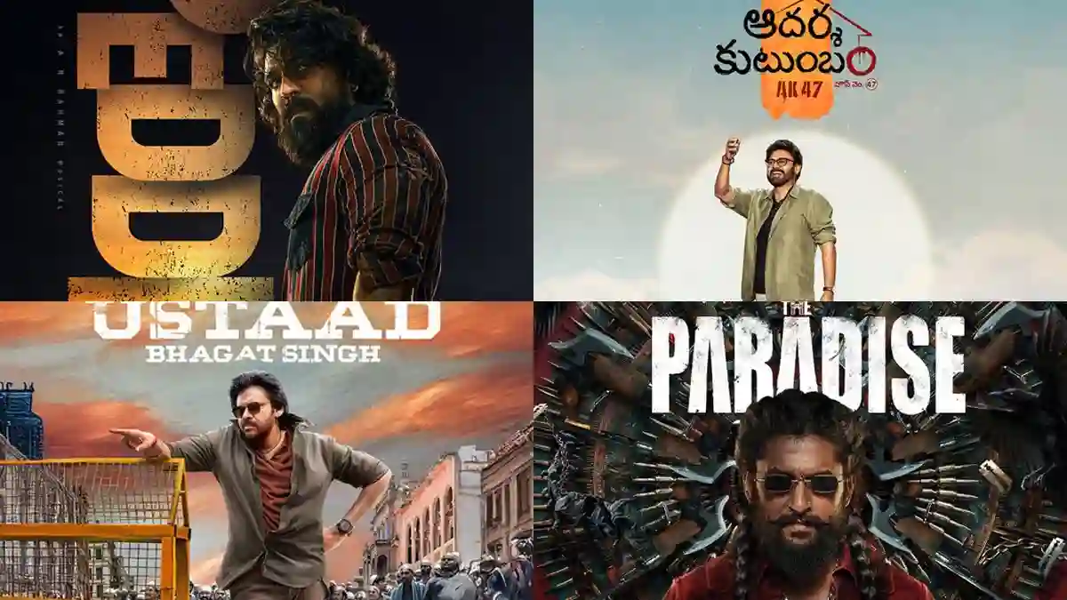 OTT: Netflix announces 2026 Telugu movie slate on Sankranthi; Peddi, Ustaad Bhagat Singh, The Paradise, Adarsha Kutumbam & more