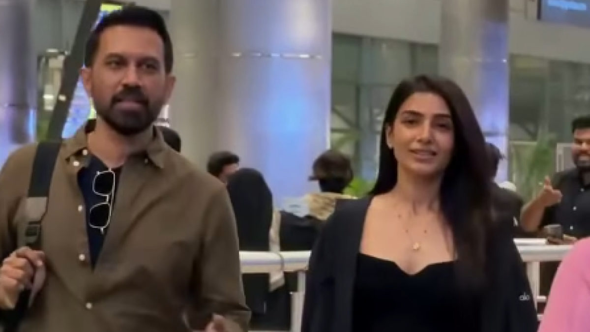 Samantha Ruth Prabhu’s Mangalsutra Steals the Show as She Steps Out with Husband Raj Nidimoru