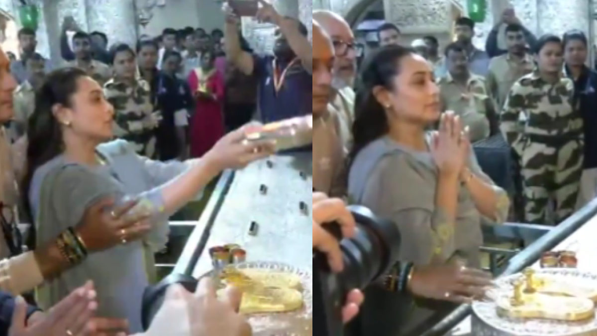 Rani Mukerji Visits Ganpati Temple Ahead of Mardaani 3