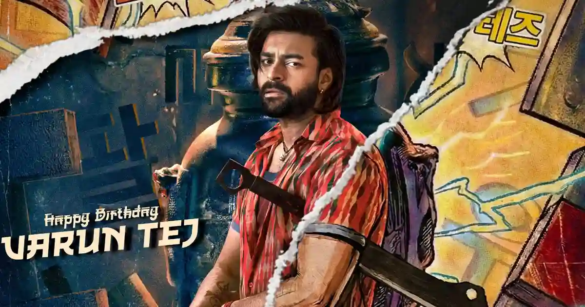 Korean Kanakaraju Title Glimpse: Varun Tej in a Never-Before-Seen Role