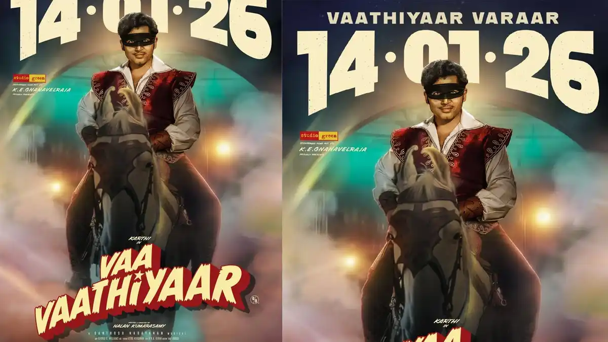 Karthi’s Vaa Vaathiyaar locks Pongal release; financial hurdles cleared