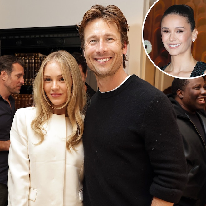 Glen Powell, Girlfriend Michelle Randolph Hang With His Ex Nina Dobrev