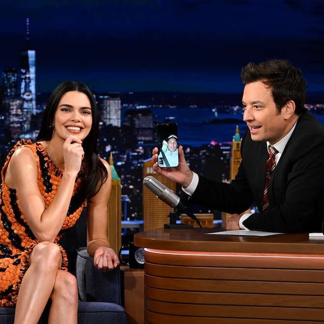 Kendall Jenner FaceTimes Tom Brady During Late Night Show Appearance