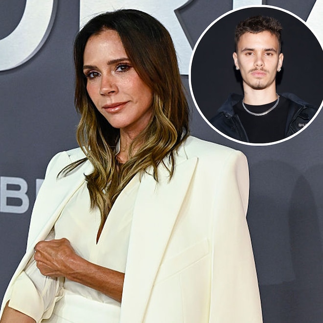 Victoria Beckham Supports Son Romeo at Fashion Week Amid Family Drama