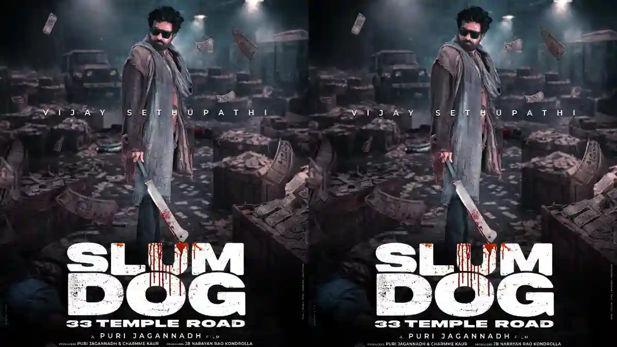 Vijay Sethupathi-Puri Jagannadh Film Titled Slum Dog – 33 Temple Road; First Look Impresses