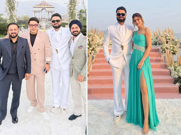 Photos: Kriti Sanon and Kabir Bahiaâs Romantic Pictures From Nupur Sanonâs Wedding