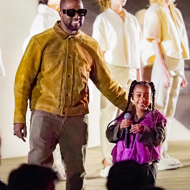 North West Collabs With Dad Kanye West in New Song