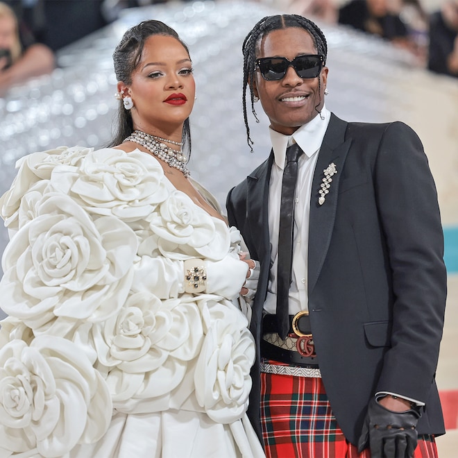 Rihanna & A$AP Rocky Have Glam Date Night at Album Release Party