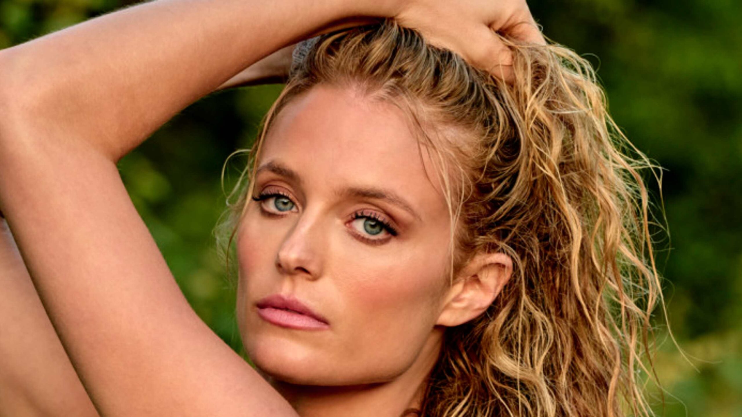 Kate Love Brings Fresh Energy to Polka Dot Trend With Beachfront Look in Mexico