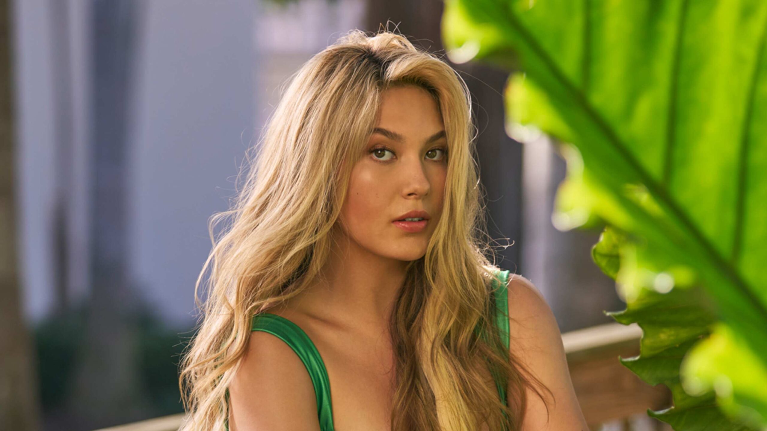 Eileen Gu Wore This Green Two-Piece on the SI Swimsuit Set: Shop It on Sale Here