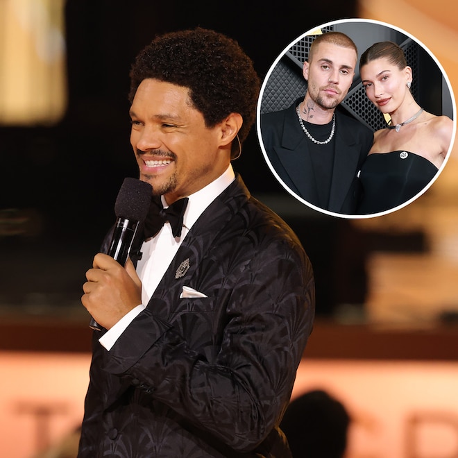 How Hailey Bieber Reacted to Trevor Noah’s Justin Bieber Grammys Joke