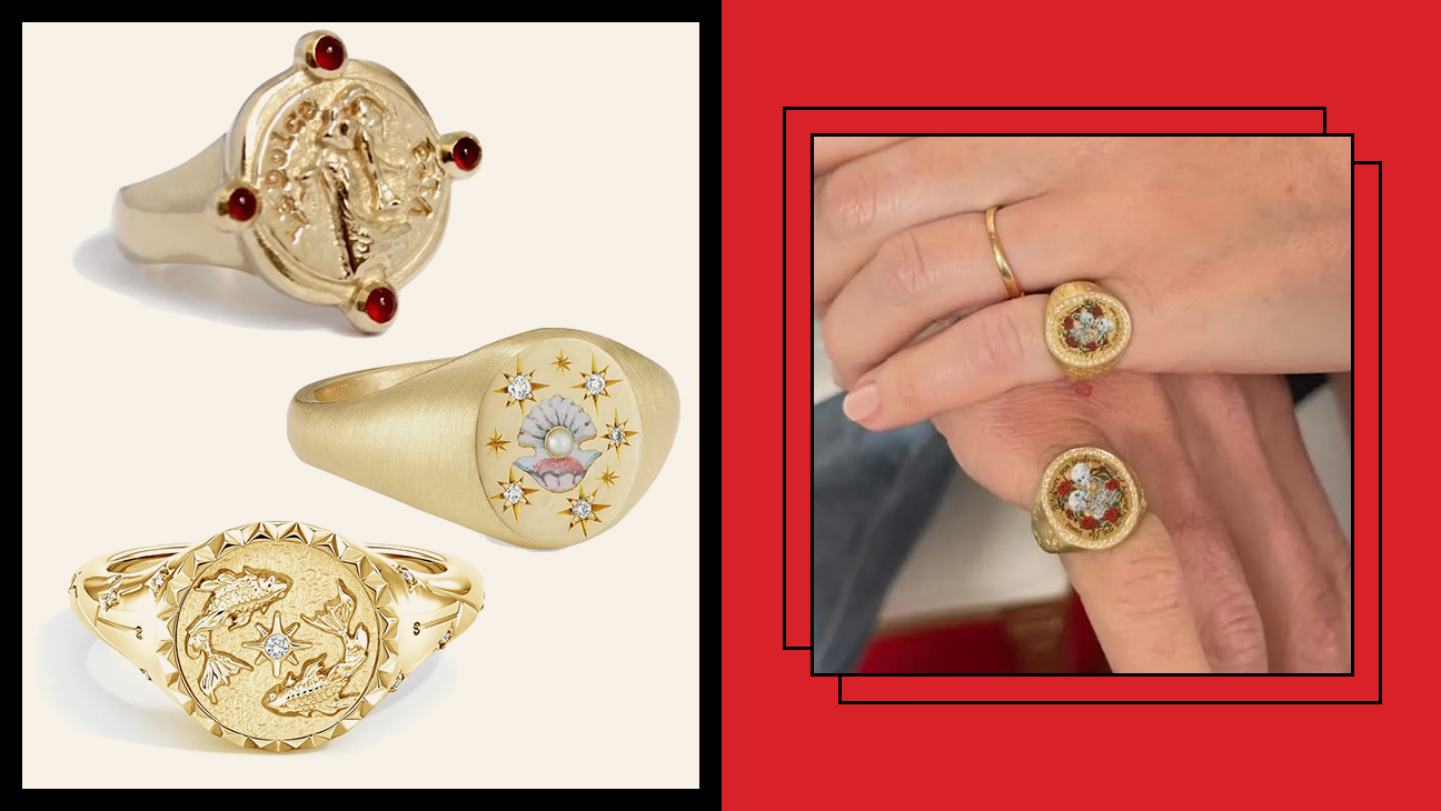 15 Enviable Signet Rings Like the Bespoke ‘Wuthering Heights’ Piece Robbie Gifted Elordi