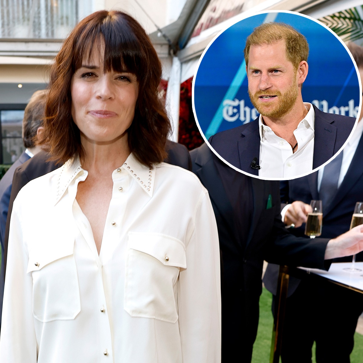 Scream’s Neve Campbell Sets Record Straight on Prince Harry “Date”