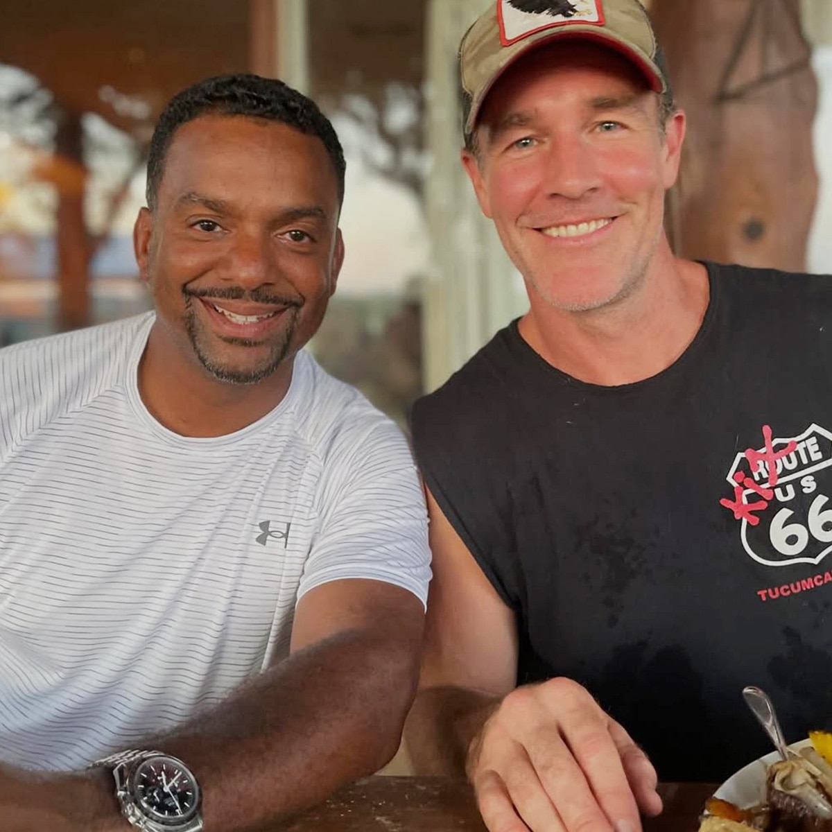 Alfonso Ribeiro Shares Photo of “Last Goodbye” With James Van Der Beek