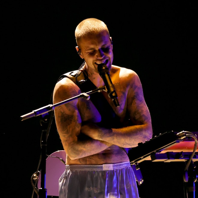 Justin Bieber Debuts Back Tattoo During Grammys 2026 Performance