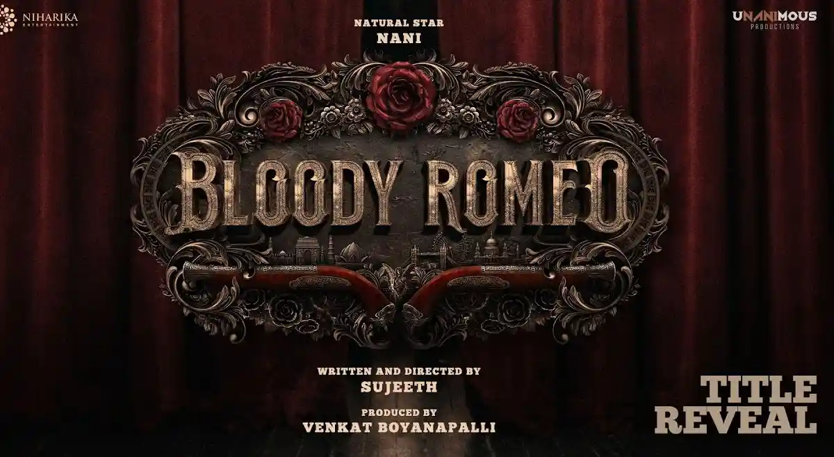 Nani’s Next with Sujeeth Titled Bloody Romeo, Stylish Animated Glimpse Unveiled Nani’s Next with Sujeeth Titled Bloody Romeo, Stylish Animated Glimpse Unveiled