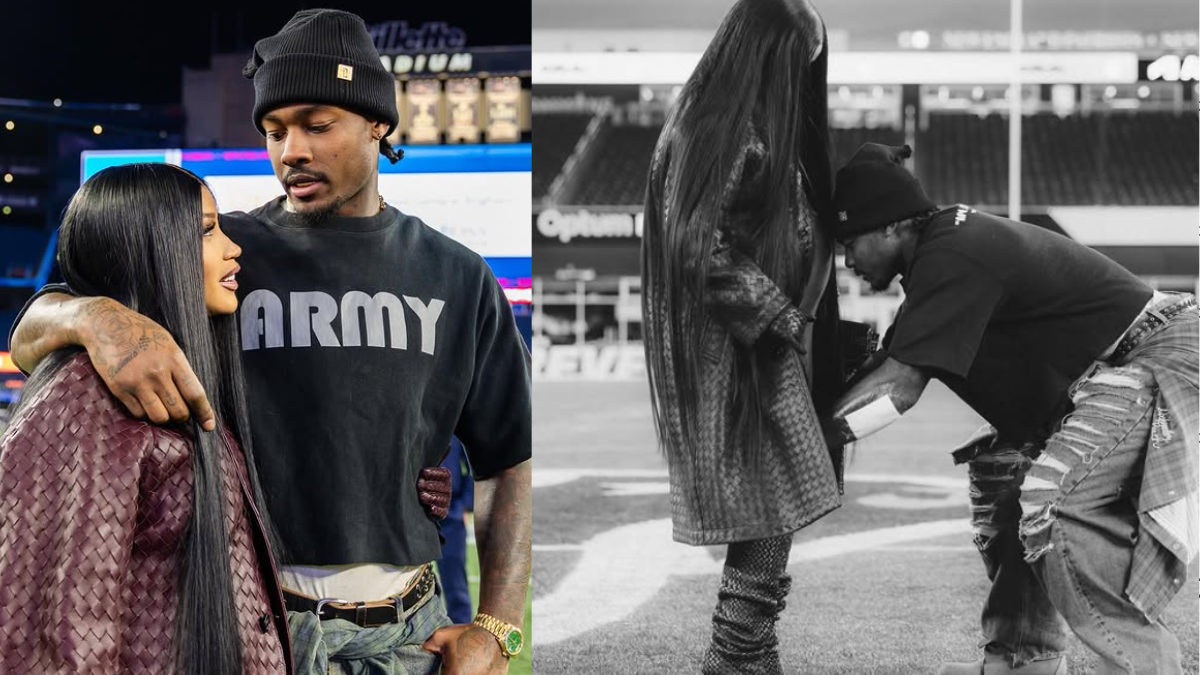 Stefon Diggs Teases Possible Engagement to Cardi B After Welcoming Baby