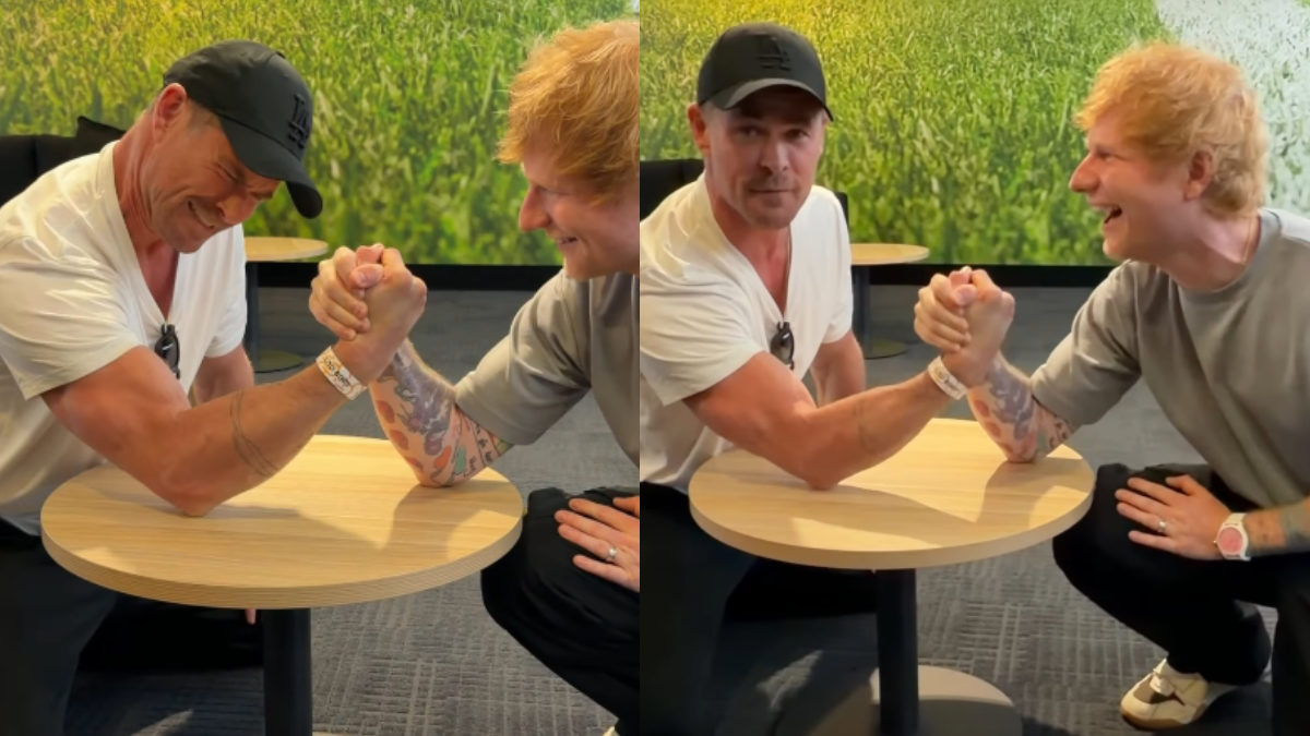 Ed Sheeran vs Chris Hemsworth: The Arm Wrestling Battle No One Expected Ed Sheeran vs Chris Hemsworth: The Arm Wrestling Battle No One Expected
