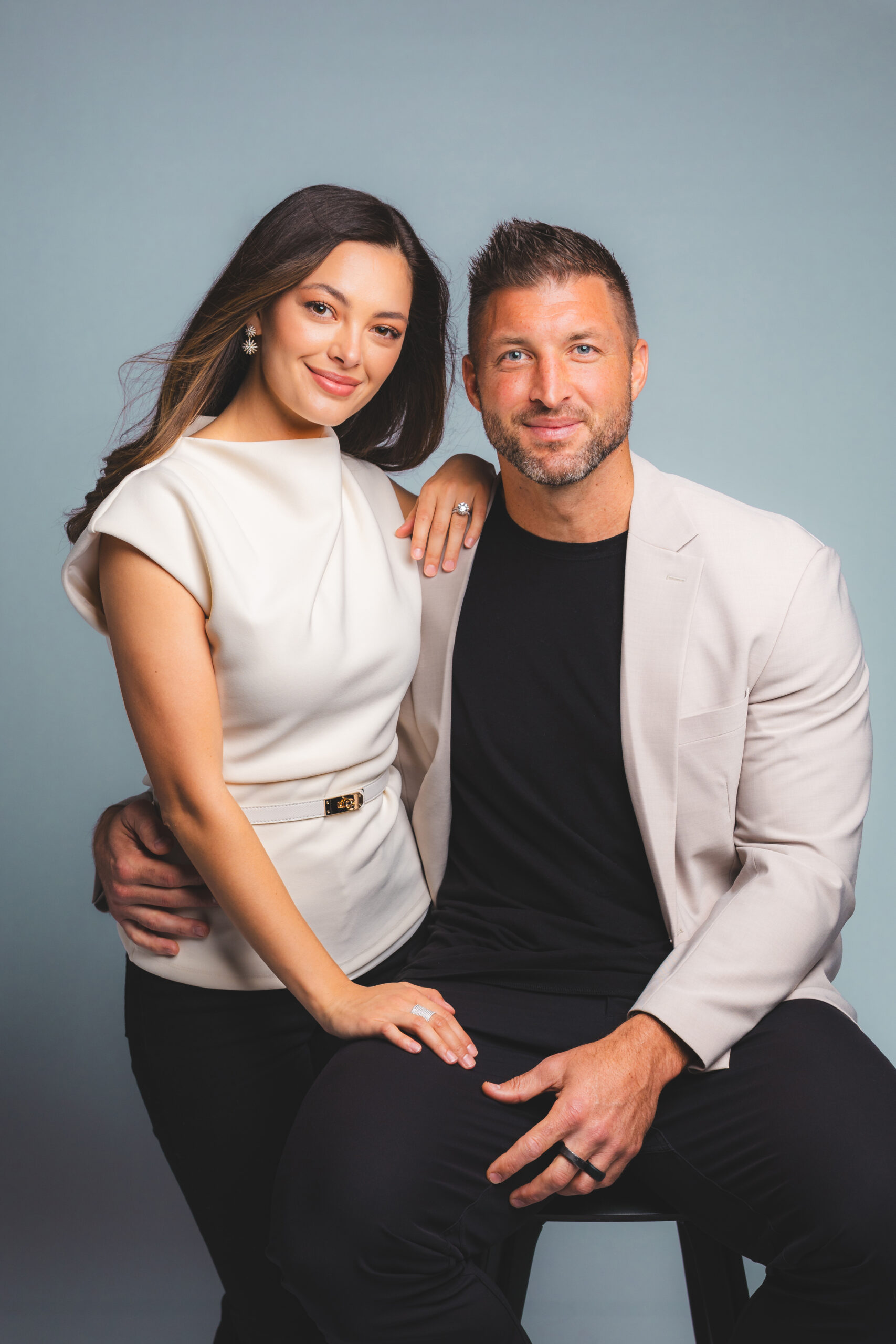 Tim Tebow, Demi-Leigh Tebow Sign With UTA (Exclusive)