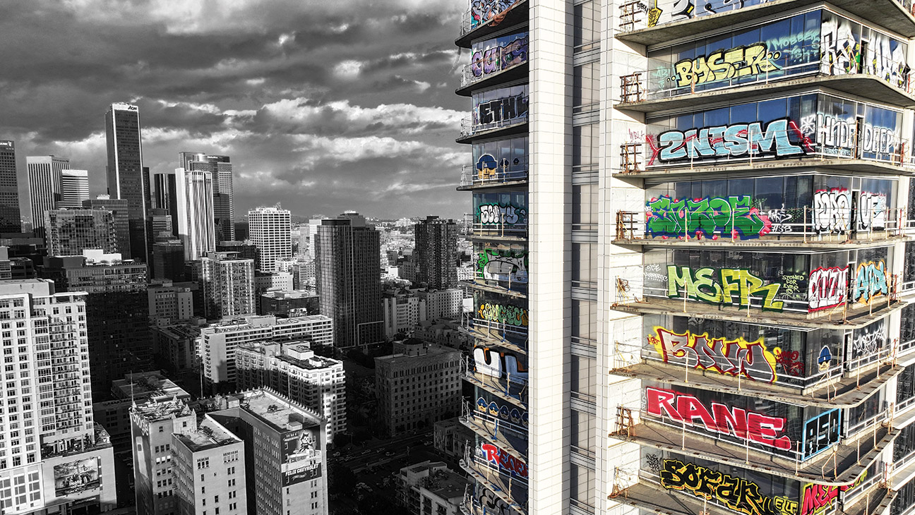 L.A.’s Graffiti Towers Finds Buyer in 0 Million Deal