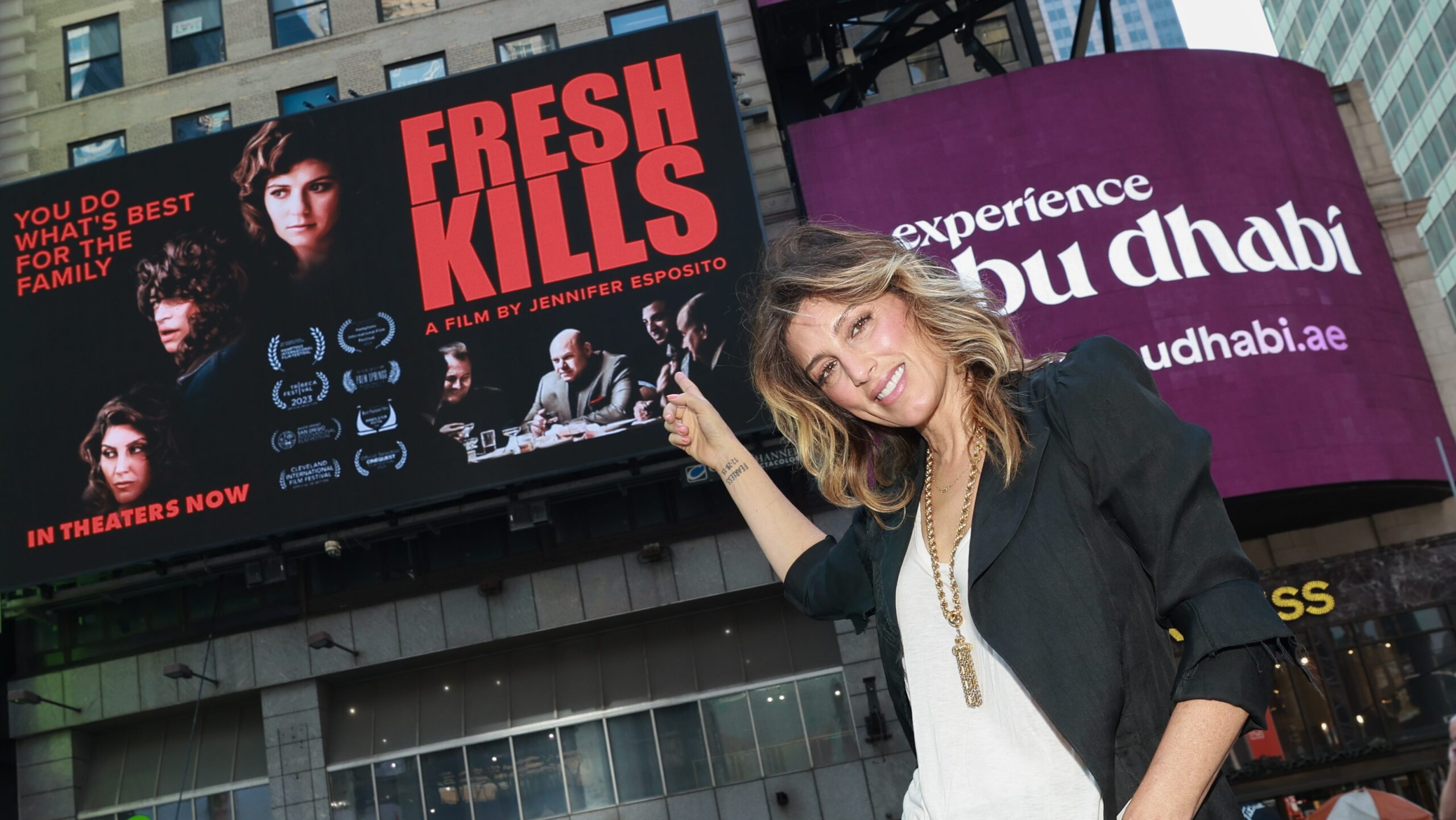 Jennifer Esposito Says She’s Moving Out of Home She Mortgaged to Make Her Directorial Debut