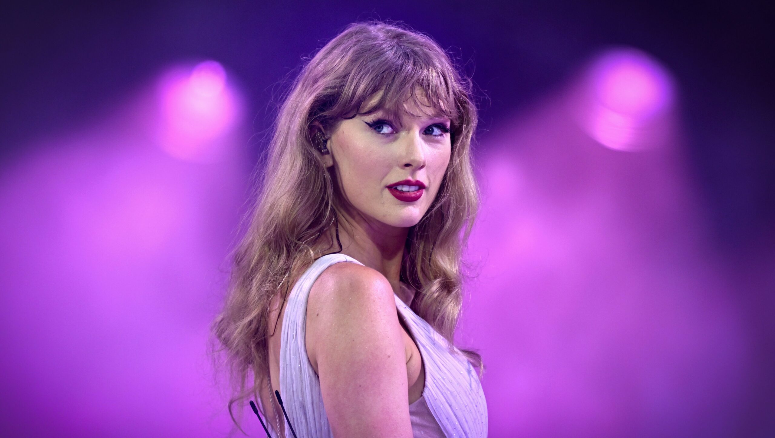 Celebrities in Taylor Swift’s ‘Opalite’ Music Video: Domhnall Gleeson, Greta Lee & More