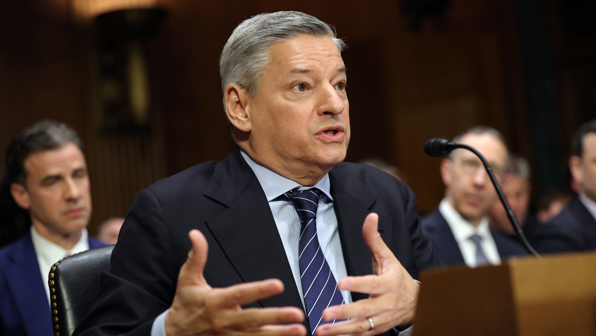 Ted Sarandos Goes to Washington: What Matters as Netflix’s Chief Spars With Skeptical Lawmakers