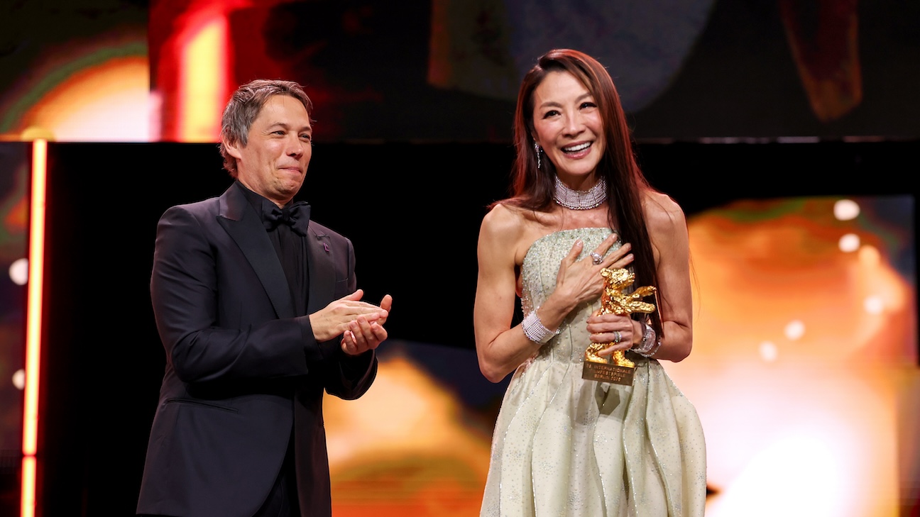 Michelle Yeoh Tearfully Accepts Berlin’s Golden Bear From Sean Baker as Fest Opens With ‘No Good Men’ Premiere