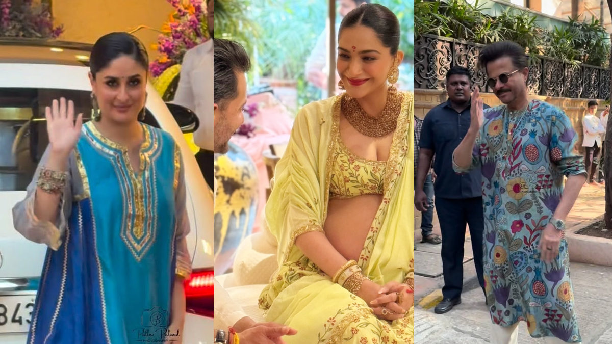 Kareena Kapoor Khan, Anil Kapoor, and Shabana Azmi Join Sonam Kapoor’s Baby Shower Festivities