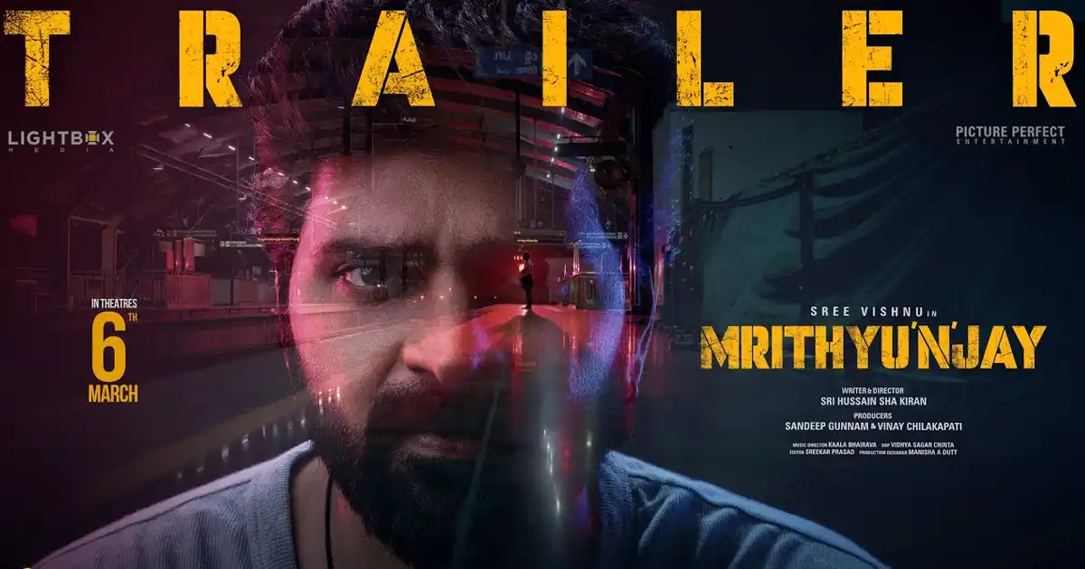Intriguing trailer of Sree Vishnu’s crime thriller Mrithyunjay unveiled by Jr. NTR
