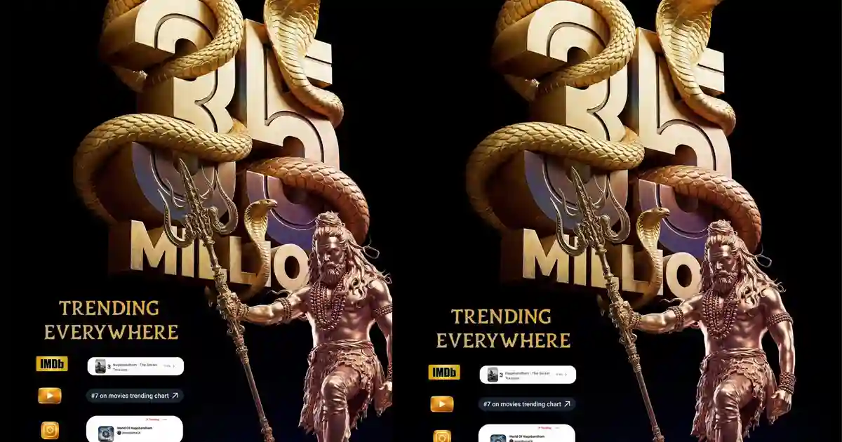 Nagabandham teaser continues its rage on YouTube, 35 million views breached