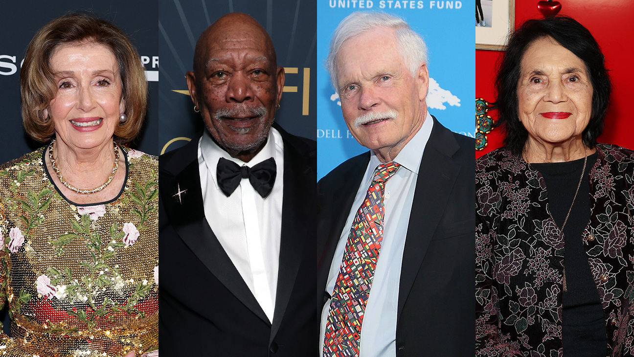 Nancy Pelosi, Morgan Freeman, Ted Turner and Dolores Huerta Among Sierra Club Ball Honorees