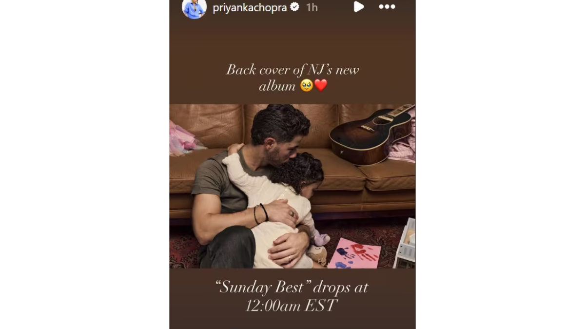 Nick Jonas Kissing Daughter Malti Marie Melts Hearts as Priyanka Chopra Shares Family Moment