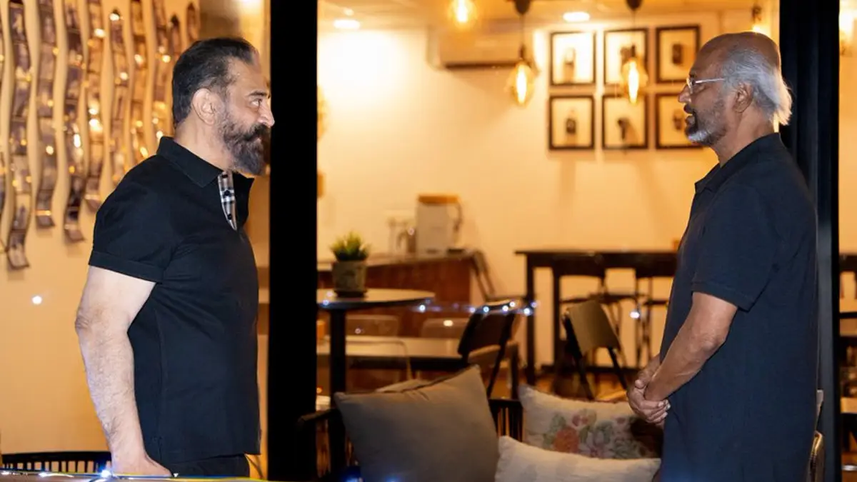 థియేటర్స్ లో రజినీ, కమల్ సంచలన కలయిక ప్రోమో.. గెట్ రెడీ!