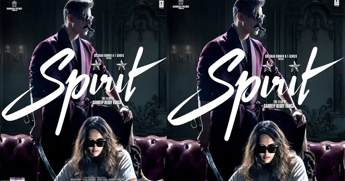 Spirit: Vivek Oberoi’s stunning first-look poster revealed by Sandeep Reddy Vanga
