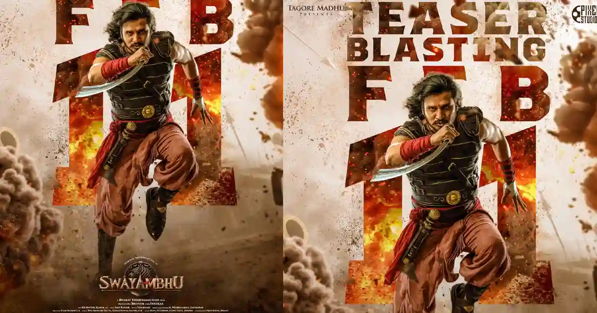 Nikhil’s Swayambhu Teaser Date Is Out – Here’s When