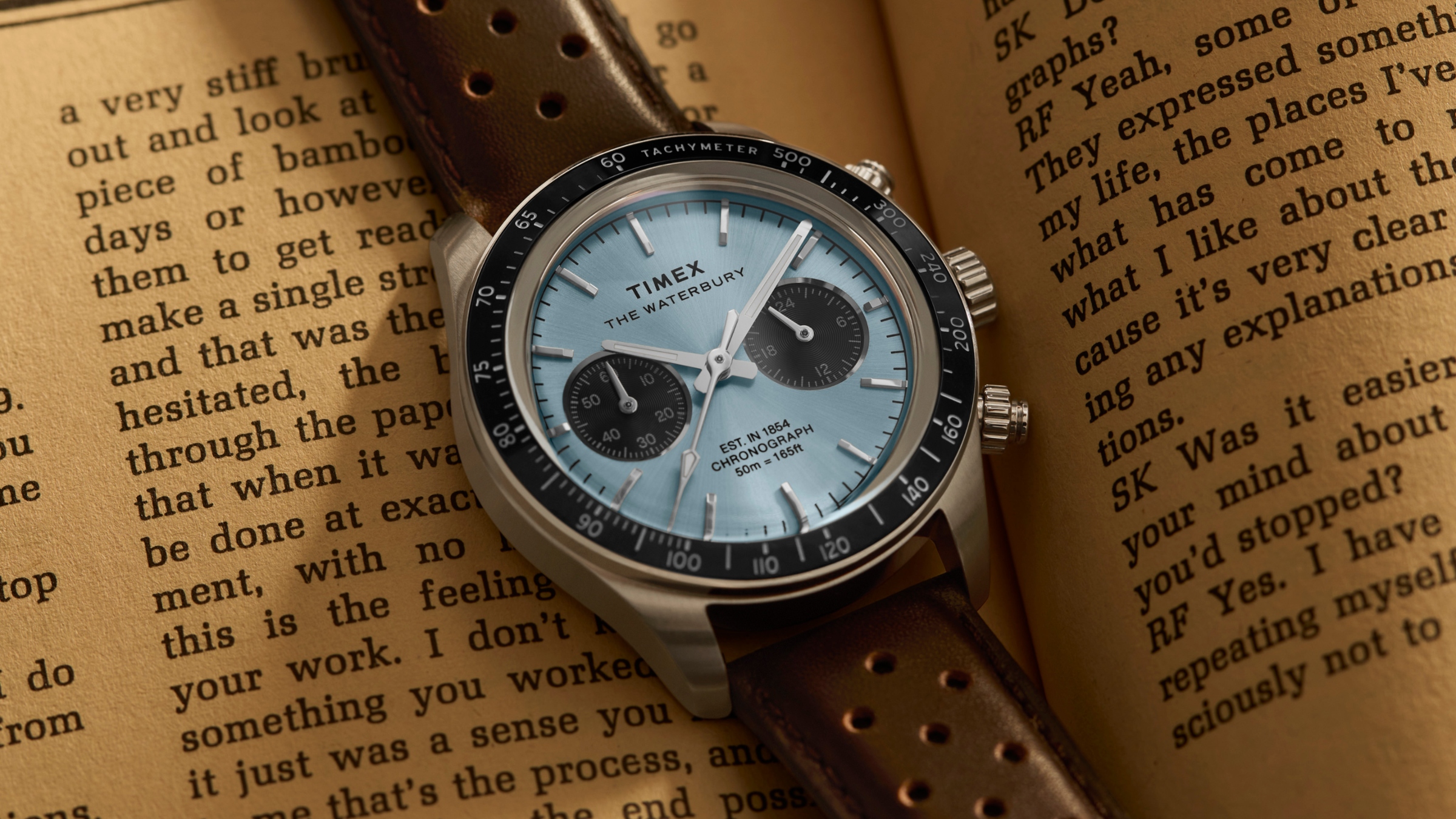 Timex Expands Waterbury Line With Sleek New Chronograph Timex Expands Waterbury Line With Sleek New Chronograph