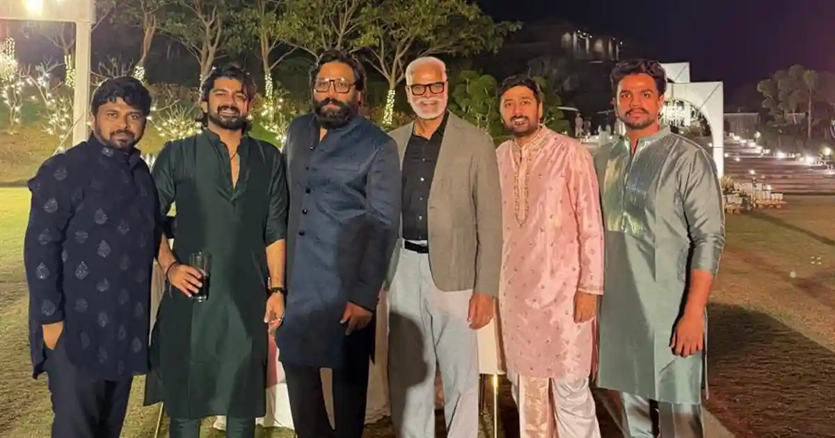 Pic Talk: Yash Rangineni chills with talented filmmakers at VIROSH wedding
