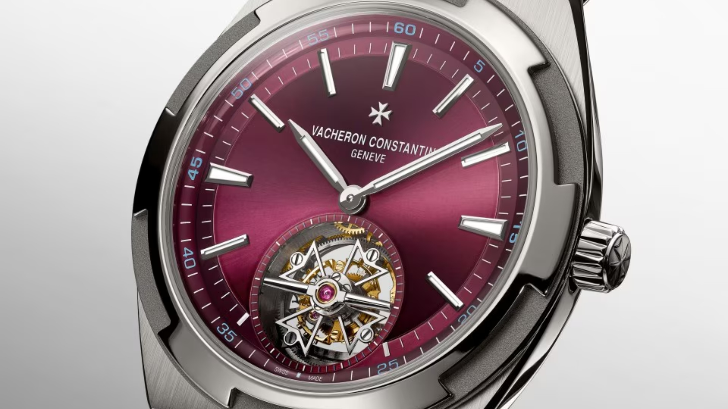 Vacheron Constantin Adds To ‘Overseas’ Collection With Vivid Red Dial Tourbillon