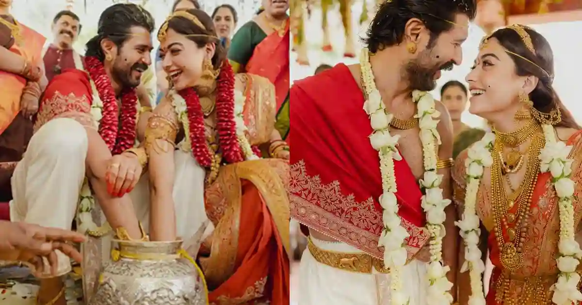 వైరల్ పిక్స్: ఎట్టకేలకి రష్మిక, విజయ్ పెళ్లి పిక్స్ బయటకి ఎమోషనల్ మూమెంట్స్