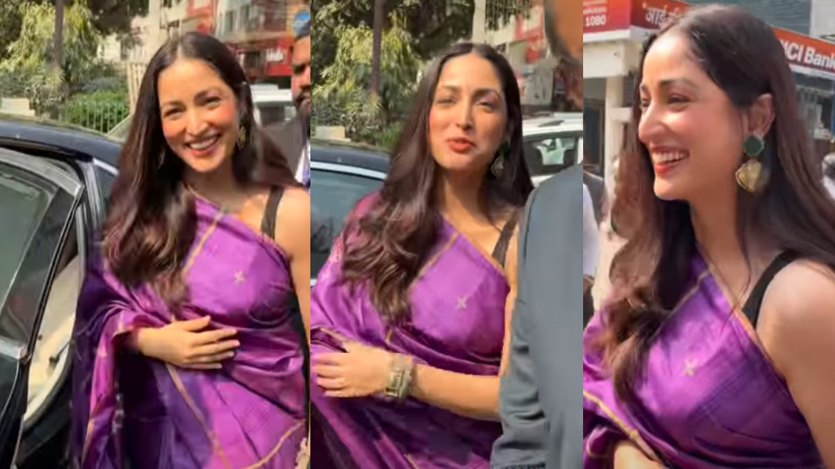 Yami Gautam’s Purple Saree is Giving Us Major Elegance Goals!