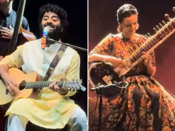 Watch: Arijit Singh Returns to The Stage With Anoushka Shankar After Retirement Announcement