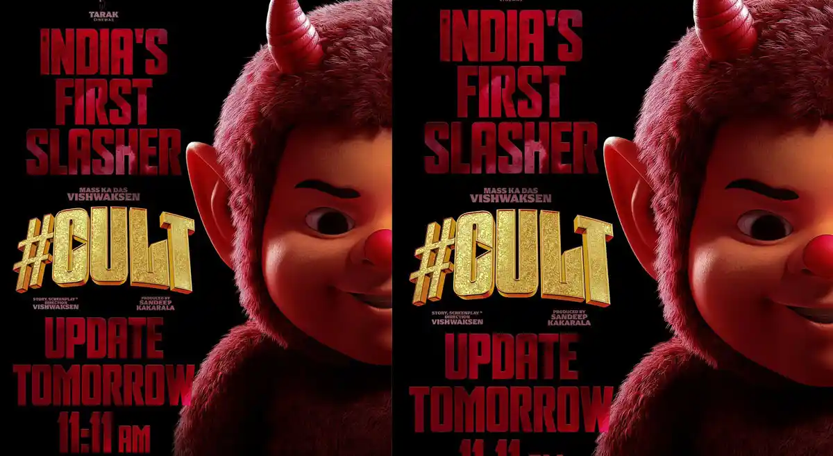 Vishwak Sen’s Cult Teaser Update Coming, Makers Call It Not for Kids