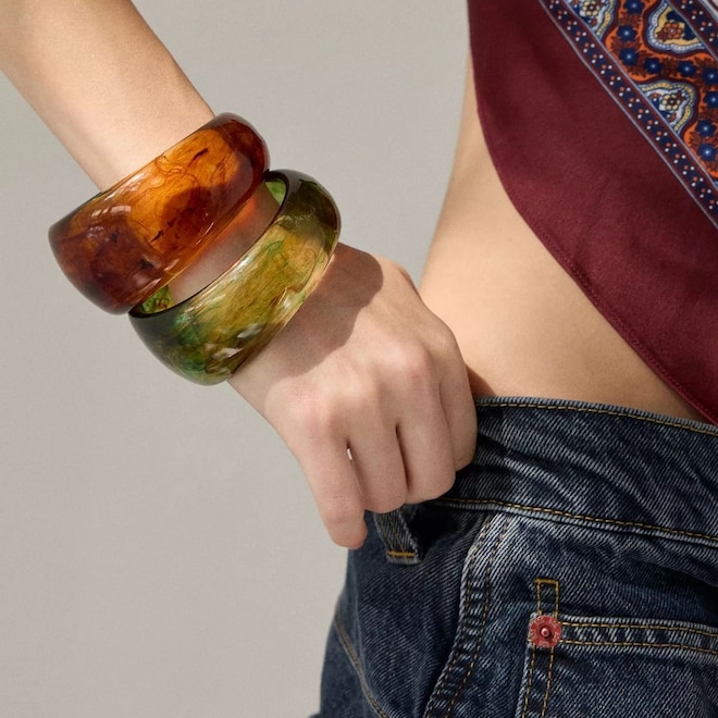 Bangles Are All Over Our Feeds—Here’s How To Style a Boho Chic Stack